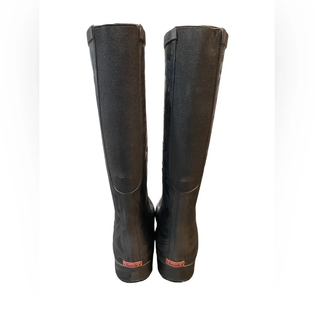 Chooka Black Rain Boots l Women’s Size 5 Rubber Rain Boots